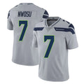 Parkc S.Seahawks #7 Uchenna Nwosu Player Gray Limited Vapor Untouchable Home Game Stitched Jerseys