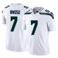 Parkc S.Seahawks #7 Uchenna Nwosu Player White Limited Vapor F.U.S.E. Home Game Stitched Jerseys