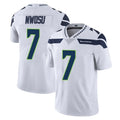 Parkc S.Seahawks #7 Uchenna Nwosu Player White Limited Vapor Untouchable Home Game Stitched Jerseys