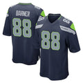 Parkc S.Seahawks #88 AJ Barner Player Navy Home Game Stitched Jerseys