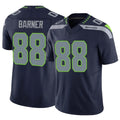 Parkc S.Seahawks #88 AJ Barner Player Navy Limited Vapor F.U.S.E. Home Game Stitched Jerseys