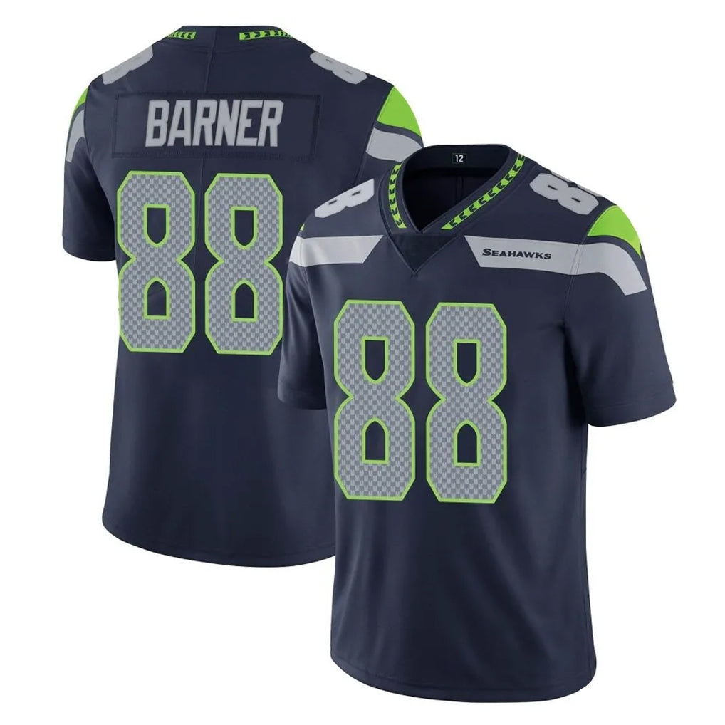 Parkc S.Seahawks #88 AJ Barner Player Navy Limited Vapor Untouchable Home Game Stitched Jerseys