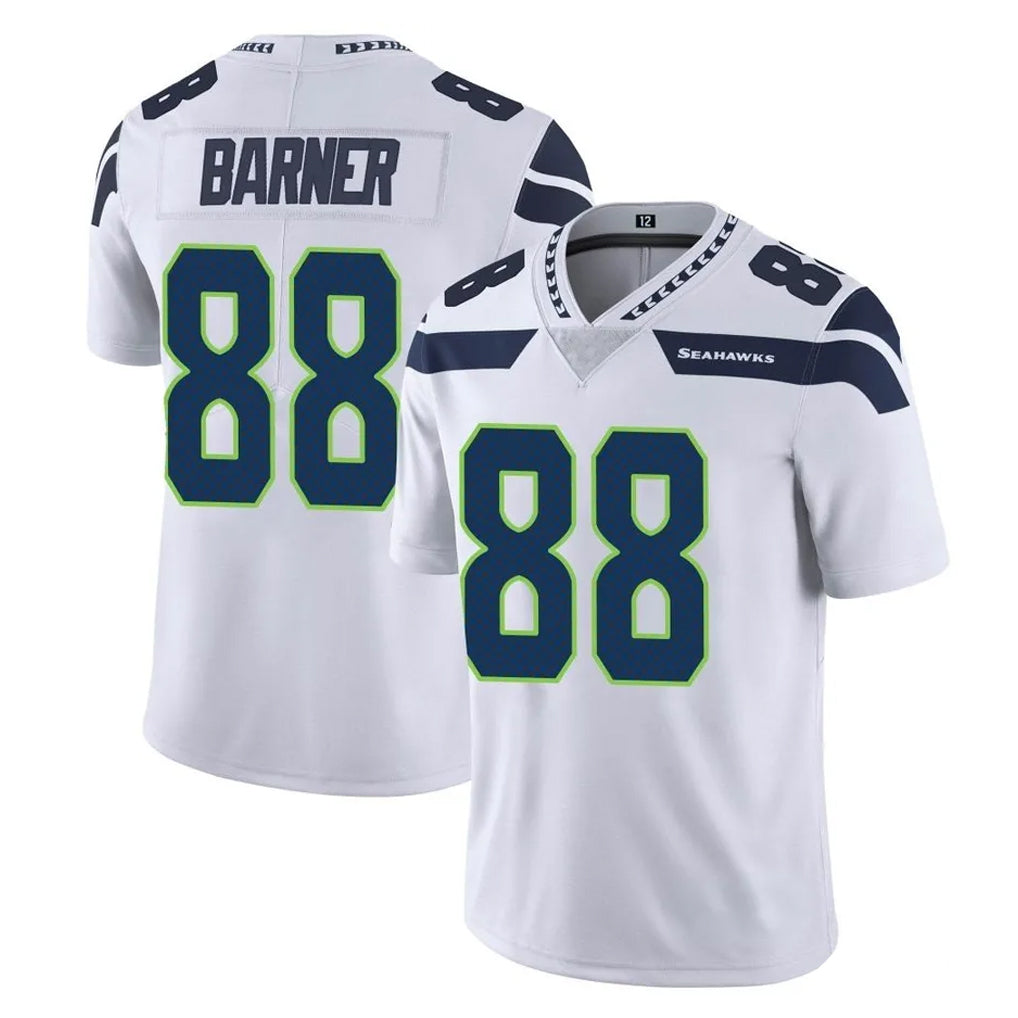 Parkc S.Seahawks #88 AJ Barner Player White Limited Vapor Untouchable Home Game Stitched Jerseys