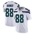 Parkc S.Seahawks #88 AJ Barner Player White Limited Vapor Untouchable Home Game Stitched Jerseys