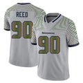 Parkc S.Seahawks #90 Jarran Reed Player Grey Limited 2025 Rivalries Collection Home Game Stitched Jerseys