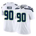 Parkc S.Seahawks #90 Jarran Reed Player White Limited Vapor F.U.S.E. Home Game Stitched Jerseys