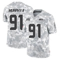 Parkc S.Seahawks #91 Byron Murphy II Player Arctic Camo Limited Salute To Service Home Game Stitched Jerseys