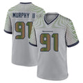 Parkc S.Seahawks #91 Byron Murphy II Player Grey 2025 Rivalries Collection Home Game Stitched Jerseys