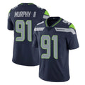 Parkc S.Seahawks #91 Byron Murphy II Player Navy Limited Vapor Untouchable Home Game Stitched Jerseys