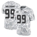Parkc S.Seahawks #99 Leonard Williams Player Arctic Camo Limited Salute To Service Home Game Stitched Jerseys