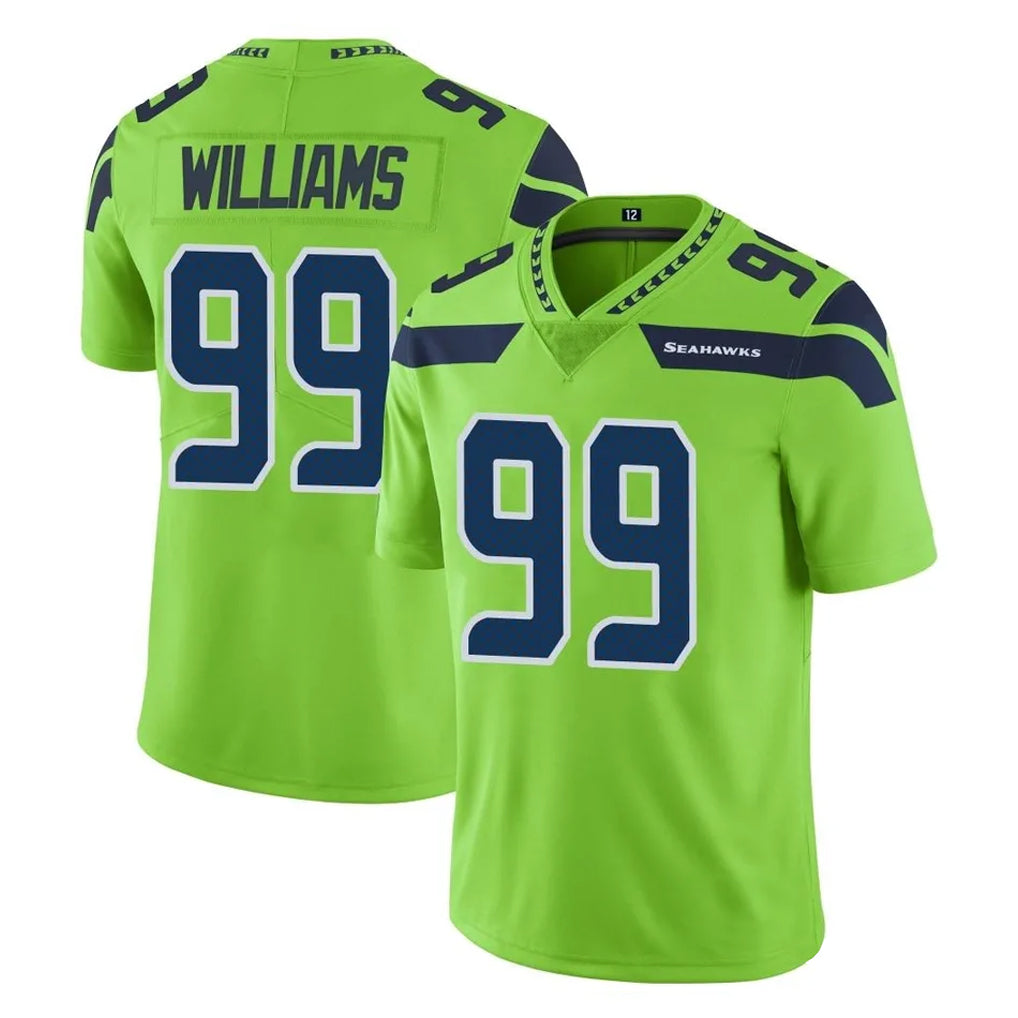 Parkc S.Seahawks #99 Leonard Williams Player Green Limited Color Rush Home Game Stitched Jerseys