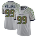 Parkc S.Seahawks #99 Leonard Williams Player Grey Limited 2025 Rivalries Collection Home Game Stitched Jerseys