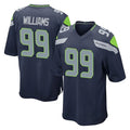 Parkc S.Seahawks #99 Leonard Williams Player Navy Home Game Stitched Jerseys