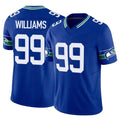 Parkc S.Seahawks #99 Leonard Williams Player Royal Limited Throwback Vapor F.U.S.E. Home Game Stitched Jerseys