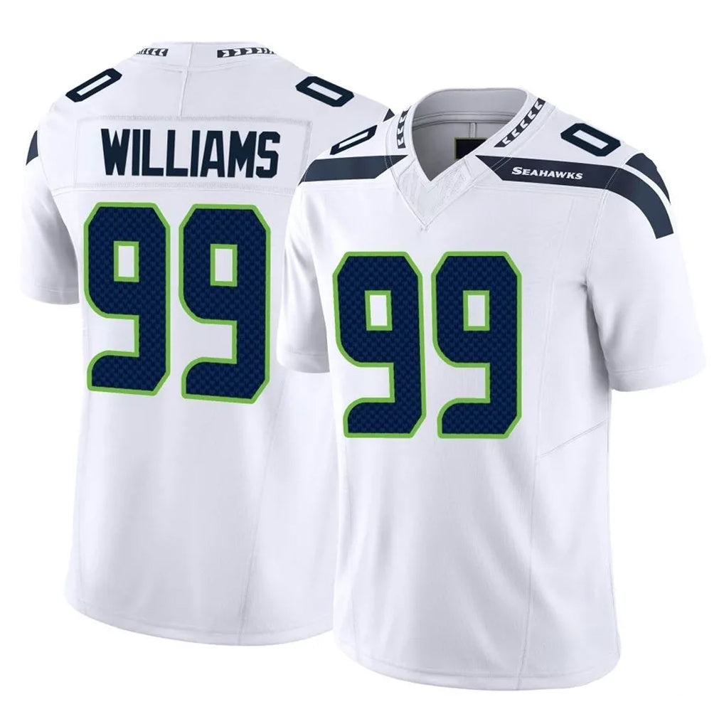 Parkc S.Seahawks #99 Leonard Williams Player White Limited Vapor F.U.S.E. Home Game Stitched Jerseys
