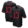 Parkc SF.49ers #13 Brock Purdy Player Black Alternate Home Game Stitched Jerseys