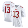 Parkc SF.49ers #13 Brock Purdy Player White Fashion Home Game Stitched Jerseys