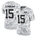 Parkc SF.49ers #15 De'Zhaun Stribling Player Arctic Camo Limited Salute To Service Home Game Stitched Jerseys