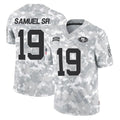 Parkc SF.49ers #19 Deebo Samuel Sr. Player Arctic Camo Limited Salute To Service Home Game Stitched Jerseys