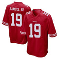 Parkc SF.49ers #19 Deebo Samuel Sr. Player Red Home Game Stitched Jerseys