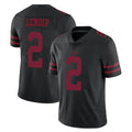 Parkc SF.49ers #2 Deommodore Lenoir Player Black Alternate Limited Vapor Untouchable Home Game Stitched Jerseys