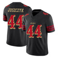 Parkc SF.49ers #44 Kyle Juszczyk Player Black Limited Rivalries Collection Home Game Stitched Jerseys