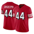 Parkc SF.49ers #44 Kyle Juszczyk Player Red Limited Alternate Vapor F.U.S.E. Home Game Stitched Jerseys