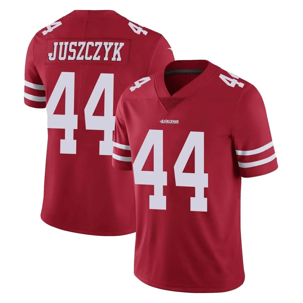 Parkc SF.49ers #44 Kyle Juszczyk Player Red Limited Vapor Untouchable Home Game Stitched Jerseys
