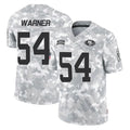 Parkc SF.49ers #54 Fred Warner Player Arctic Camo Limited Salute To Service Home Game Stitched Jerseys