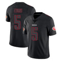 Parkc SF.49ers #5 Mike Evans Player Black Impact Limited Home Game Stitched Jerseys