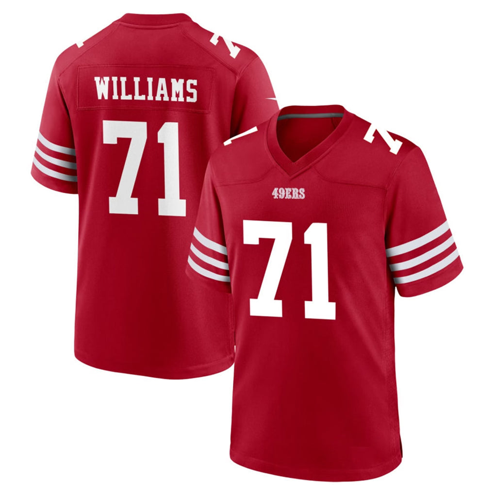 Parkc SF.49ers #77 Dominick Puni Player Olive Salute to Service Pullover Hoodies Limited Stitched Jerseys