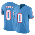 Parkc T.Titans #0 Calvin Ridley Player Light Blue Limited Vapor F.U.S.E. Home Game Stitched Jerseys