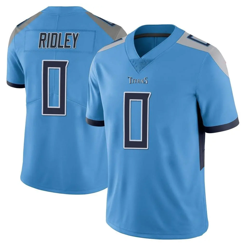 Parkc T.Titans #0 Calvin Ridley Player Light Blue Limited Vapor Untouchable Home Game Stitched Jerseys