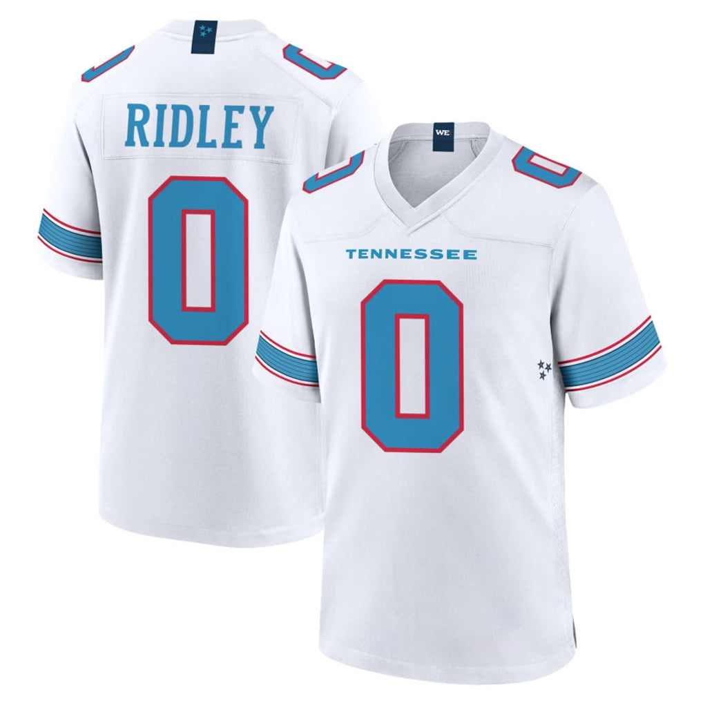 Parkc T.Titans #0 Calvin Ridley Player White 2026 Game Home Stitched Jerseys