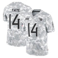 Parkc T.Titans #14 Carnell Tate Player Arctic Camo Limited Salute to Service Home Game Stitched Jerseys