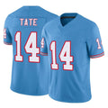 Parkc T.Titans #14 Carnell Tate Player Light Blue Limited Vapor F.U.S.E. Home Game Stitched Jerseys