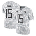 Parkc T.Titans #15 Keldric Faulk Player Arctic Camo Limited Salute to Service Home Game Stitched Jerseys