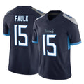 Parkc T.Titans #15 Keldric Faulk Player Navy Limited Vapor F.U.S.E. Home Game Stitched Jerseys