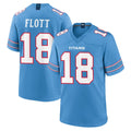 Parkc T.Titans #18 Cor'Dale Flott Player Light Blue 2026 Game Home Stitched Jerseys