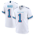 Parkc T.Titans #1 Cam Ward Player White 2026 Game Home Stitched Jerseys