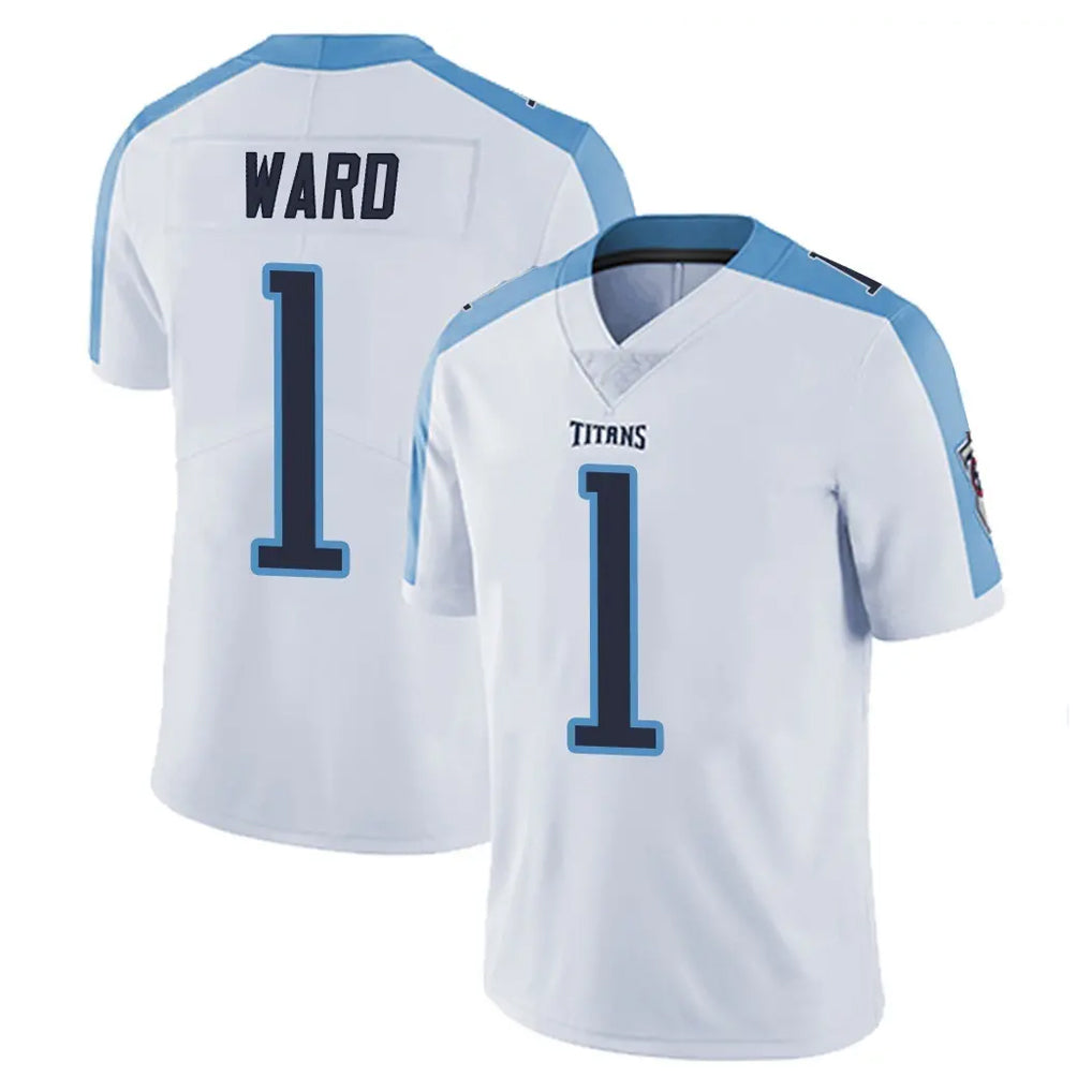 Parkc T.Titans #1 Cam Ward Player White Limited Vapor Untouchable Home Game Stitched Jerseys