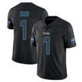 Parkc T.Titans #1 Cameron Ward Player Black Impact Limited Home Game Stitched Jerseys