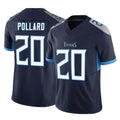 Parkc T.Titans #20 Tony Pollard Player Navy Limited Vapor F.U.S.E. Home Game Stitched Jerseys