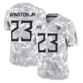 Parkc T.Titans #23 Kevin Winston Jr. Player Arctic Camo Limited Salute to Service Home Game Stitched Jerseys