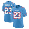 Parkc T.Titans #23 Kevin Winston Jr. Player Light Blue 2026 Game Home Stitched Jerseys