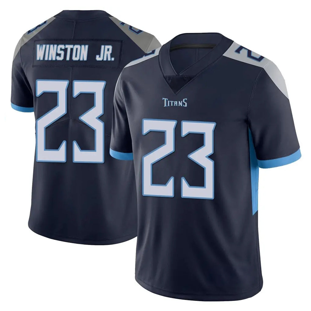 Parkc T.Titans #23 Kevin Winston Jr. Player Navy Limited Vapor Untouchable Home Game Stitched Jerseys