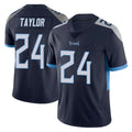 Parkc T.Titans #24 Alontae Taylor Player Navy Limited Vapor Untouchable Home Game Stitched Jerseys