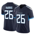 Parkc T.Titans #26 Marcus Harris Player Navy Limited Vapor F.U.S.E. Home Game Stitched Jerseys