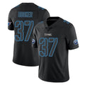 Parkc T.Titans #37 Amani Hooker Player Black Impact Limited Home Game Stitched Jerseys