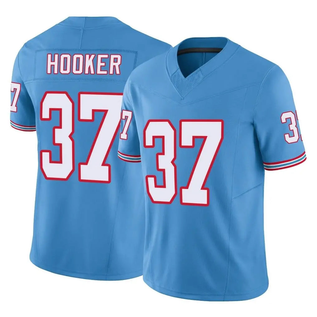 Parkc T.Titans #37 Amani Hooker Player Light Blue Limited Vapor F.U.S.E. Home Game Stitched Jerseys